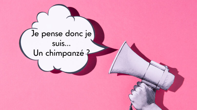 Conférence je pense donc je suis un chimpanzé